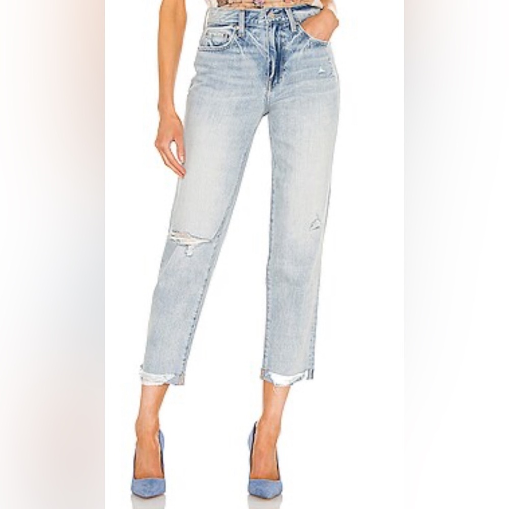 Pistola Presley High Rise Relaxed Roller jeans. Size 27 premium denim
